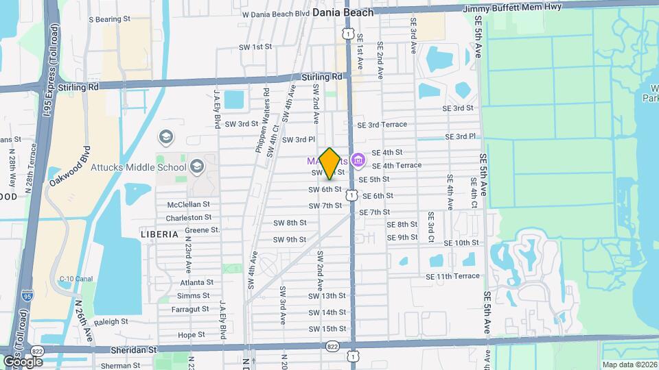 34 SW 6th St Mapa y Detalles de la Ubicación