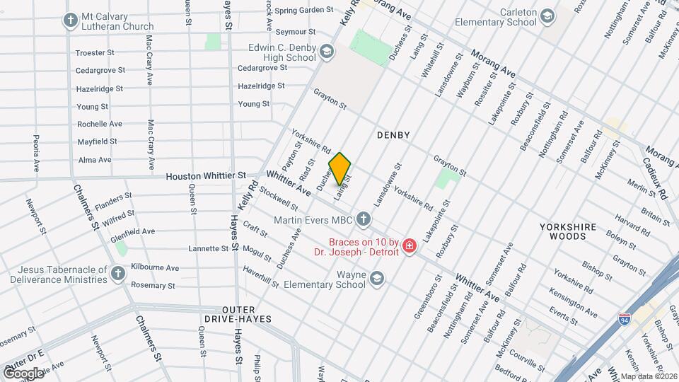 11431 Laing St Map and Location Details
