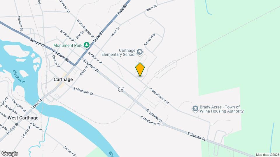 447 S Washington St, Unit 2 Mapa y Detalles de la Ubicación