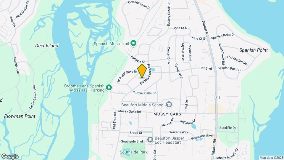804 Battery Creek Rd Map and Location Details