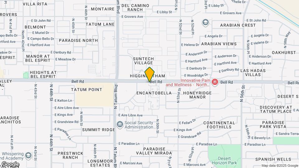 16946 N 49th Way Map and Location Details