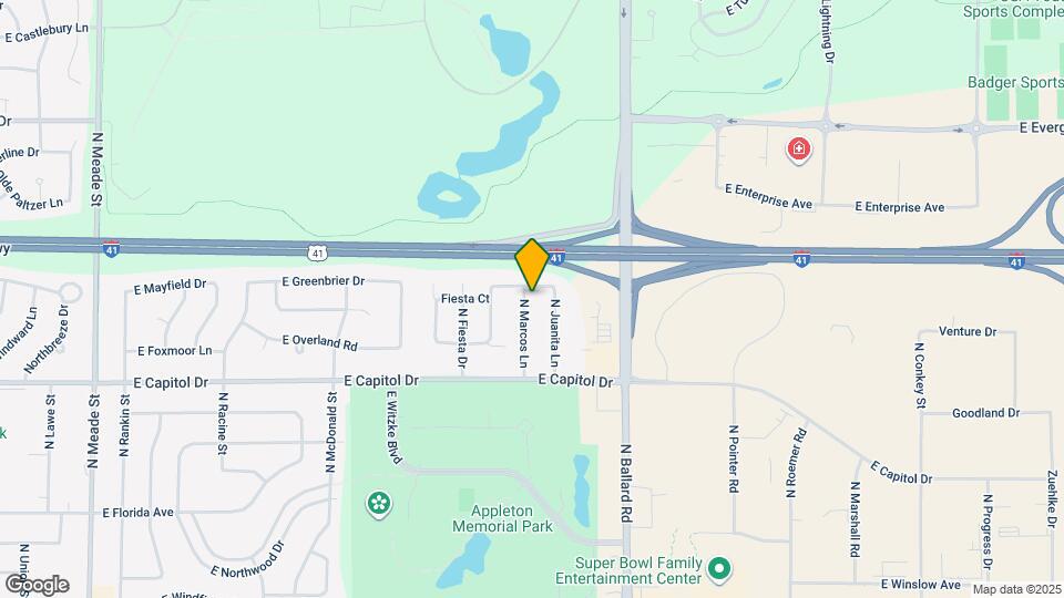 3610 N Marcos Ln Map and Location Details