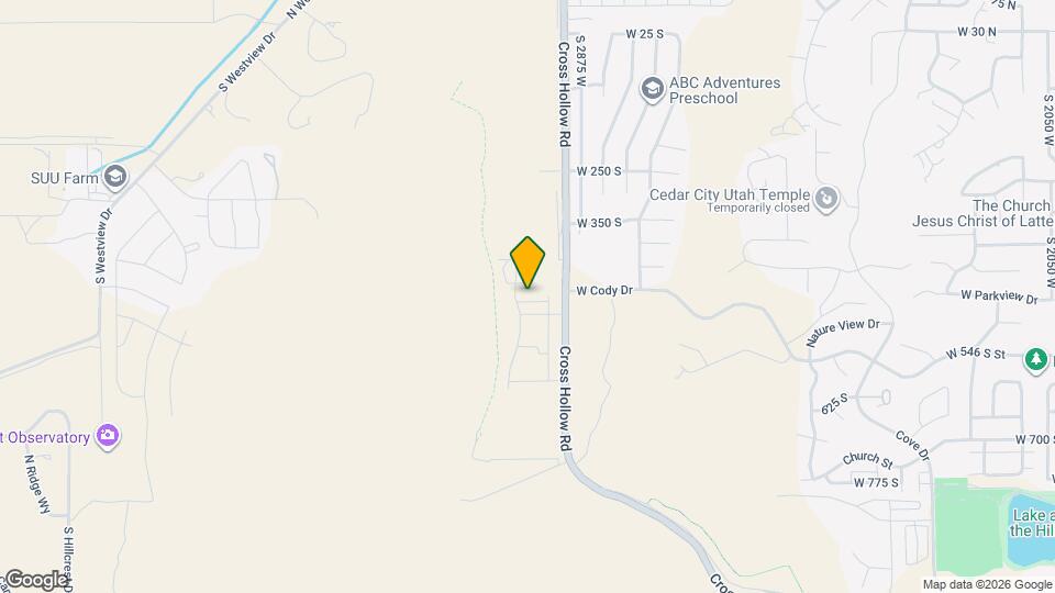 2972 W Ezra Dr Map and Location Details