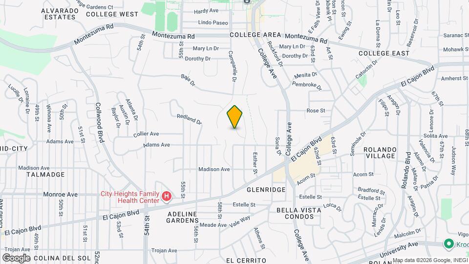 4746 Barbarossa Dr Map and Location Details