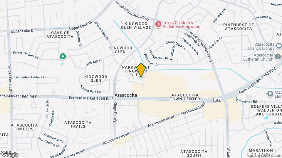 18631 Atasca Oaks Dr Map and Location Details
