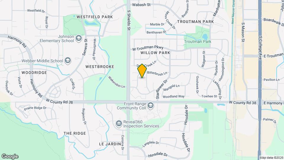 4425 Hollyhock St Map and Location Details