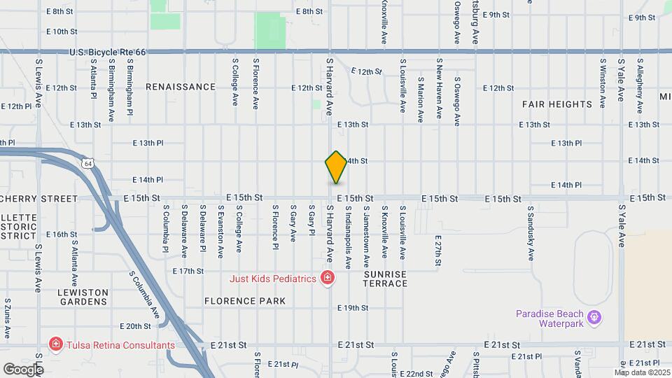3307 E 15th St Map and Location Details