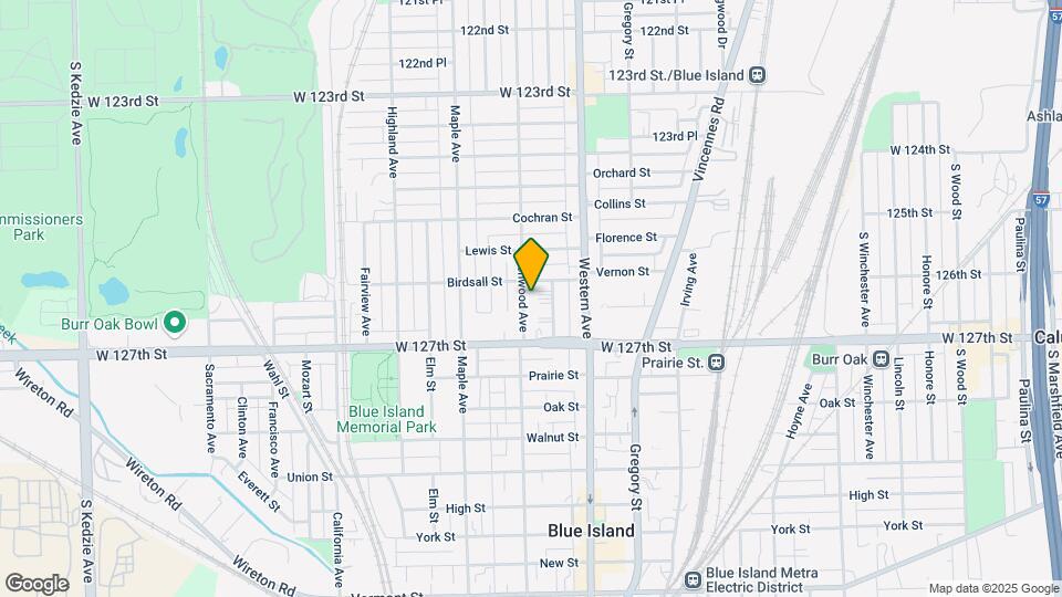 12617 Greenwood Ave Map and Location Details