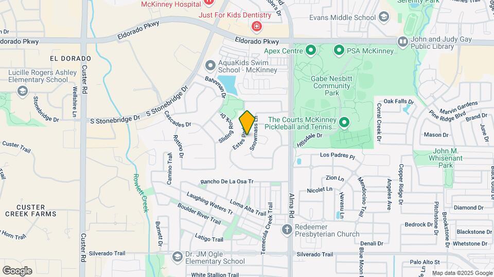 3425 Estes Park Ln Map and Location Details