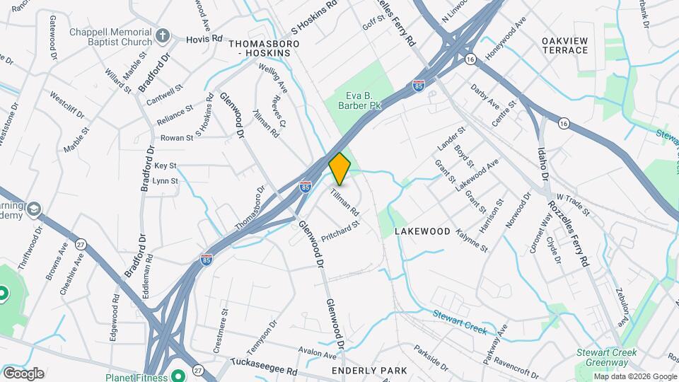 3942 Tillman Rd Map and Location Details