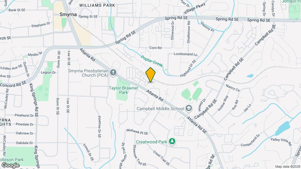 1126 Creatwood Pl Map and Location Details