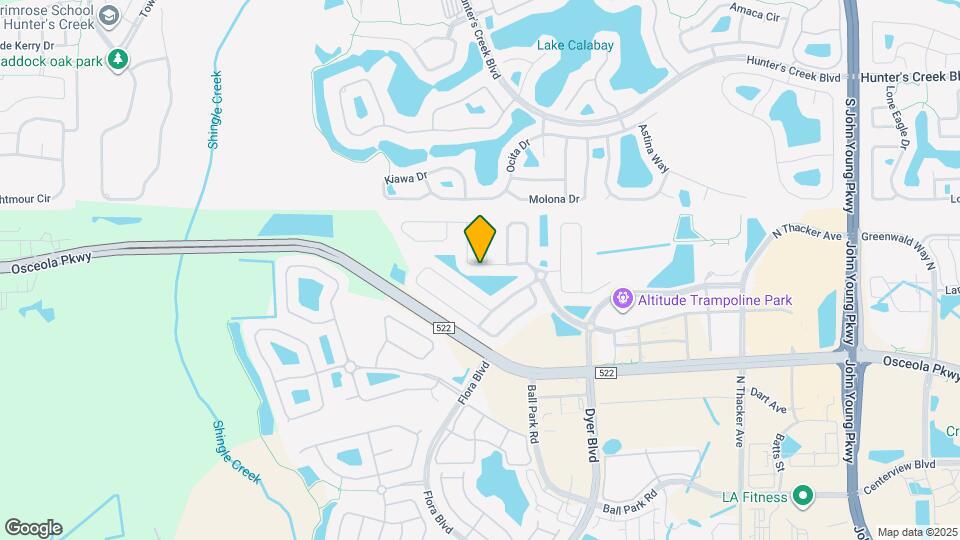 2732 Heron's Landing Dr Mapa y Detalles de la Ubicación