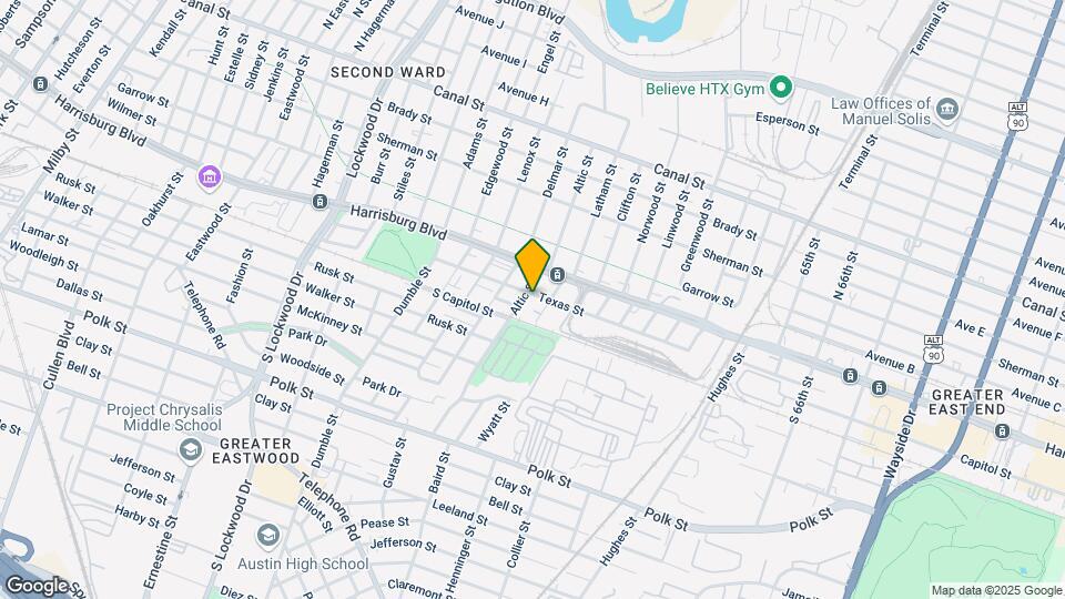 5504 Texas St Map and Location Details
