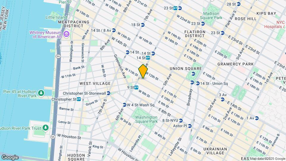 70 W 11th St Map and Location Details