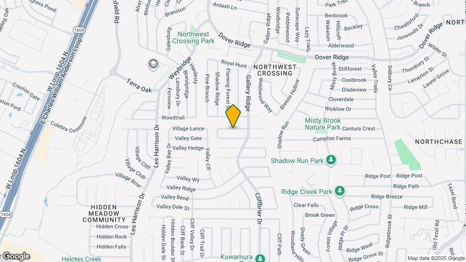 9238 Encino Village Map and Location Details