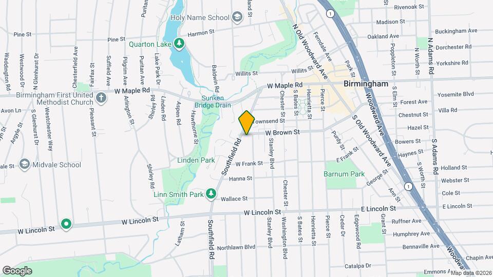 The Westbrown Map and Location Details