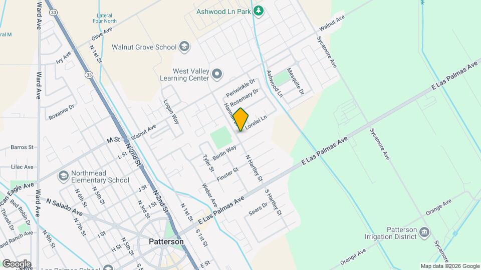 600 Lorelei Ln Map and Location Details