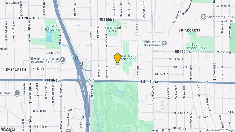 924 NE 147th St Map and Location Details