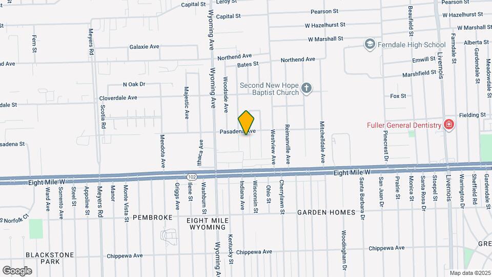 20863 Garden Ln Map and Location Details