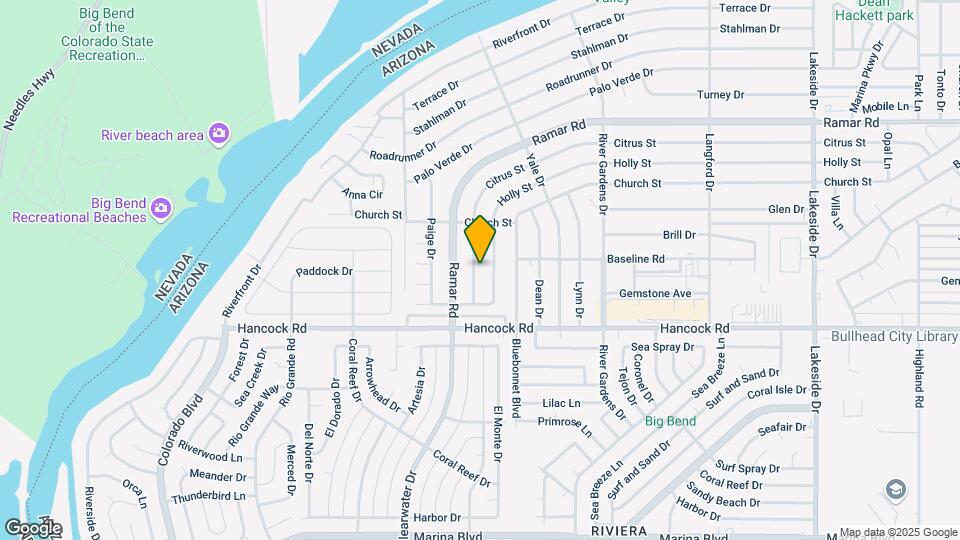 546 Citrus St Map and Location Details