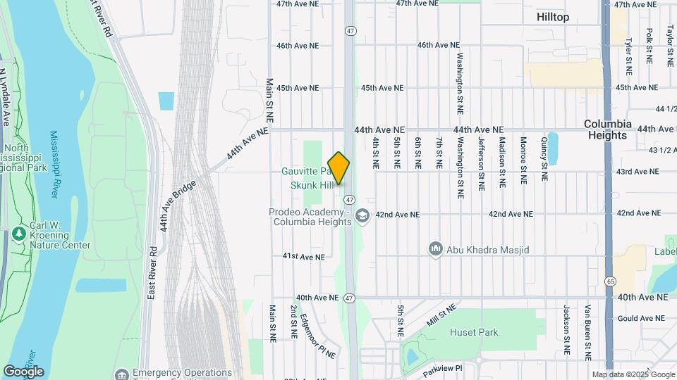 4233 3rd St NE Map and Location Details