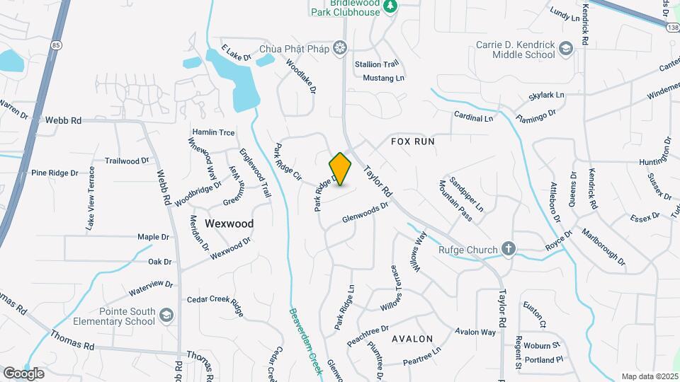 299 Park Ridge Ct Map and Location Details