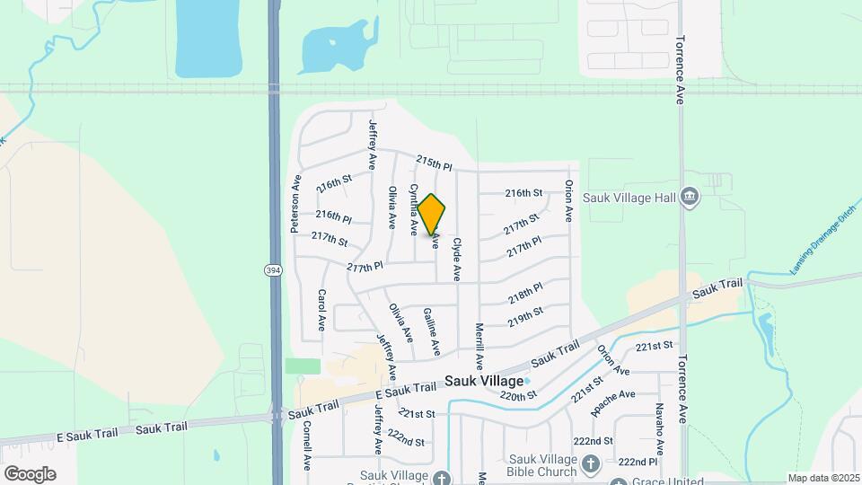 21712 Gailine Ave Map and Location Details