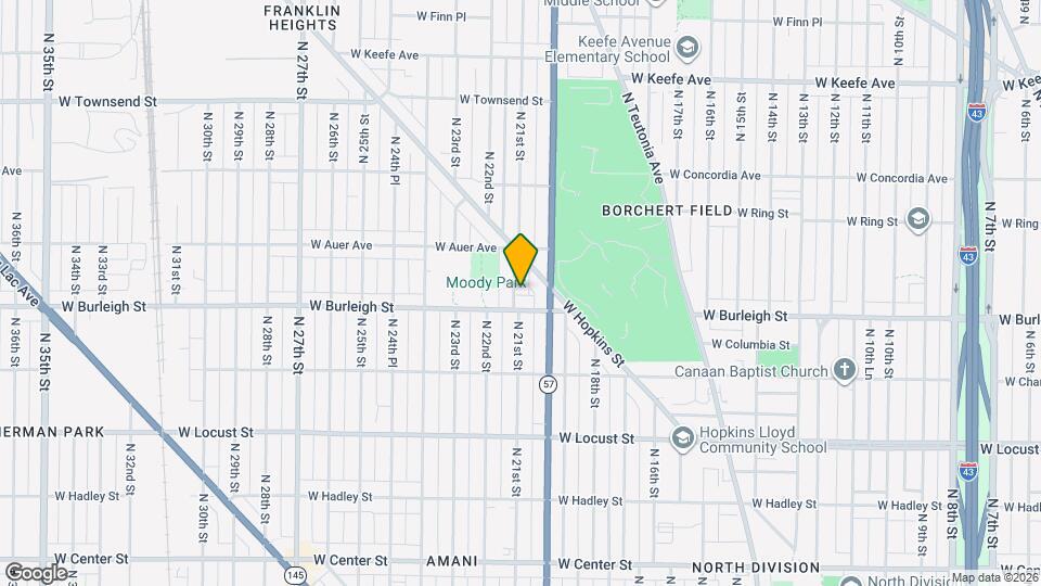 3118 N 21st St, Unit Upper Mapa y Detalles de la Ubicación