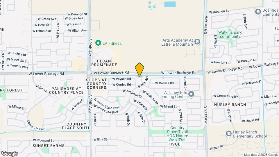 2822 S 95th Dr Map and Location Details