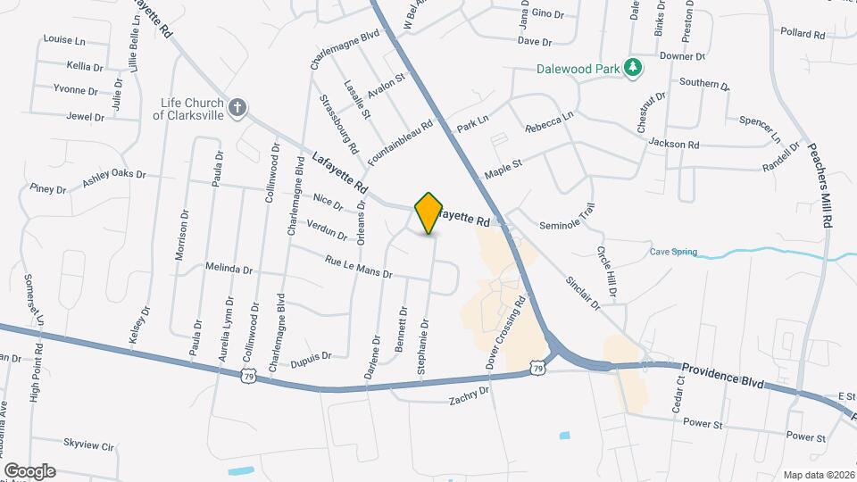 284 Stephanie Dr Map and Location Details