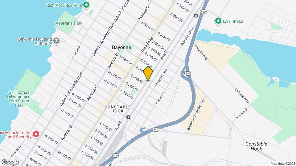 328 Avenue E, Unit 4 Map and Location Details