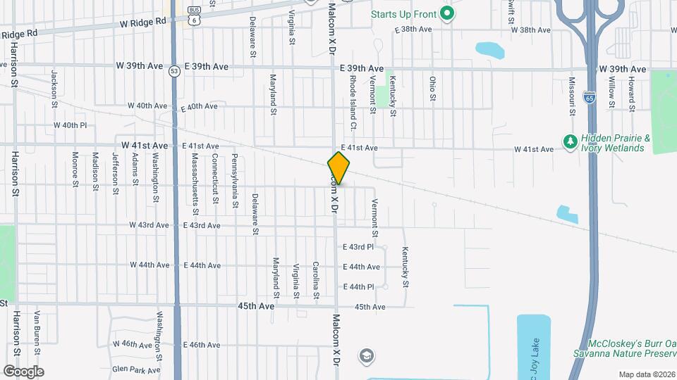 4201 Georgia St Mapa y Detalles de la Ubicación