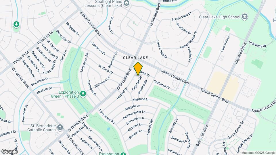 1715 Capstan Rd Map and Location Details
