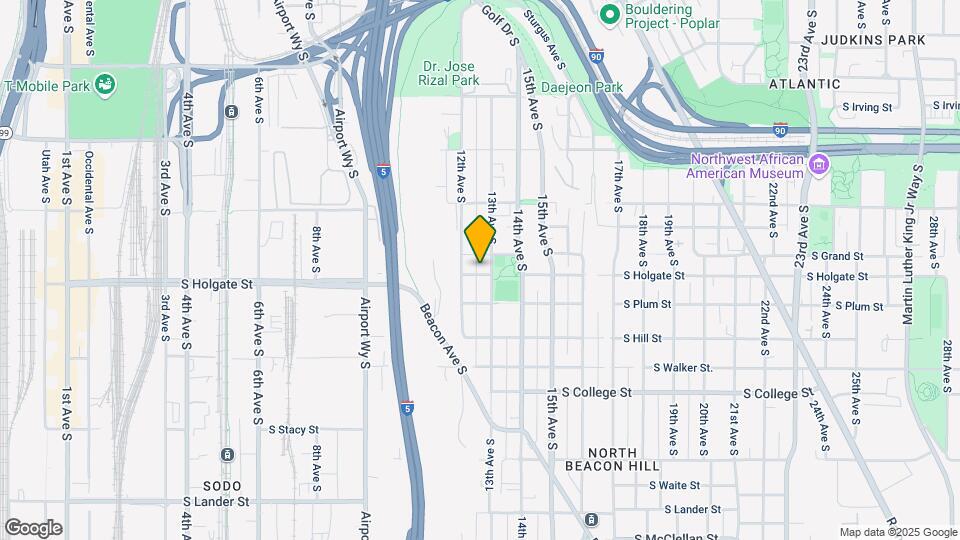 1214 S Holgate St Map and Location Details