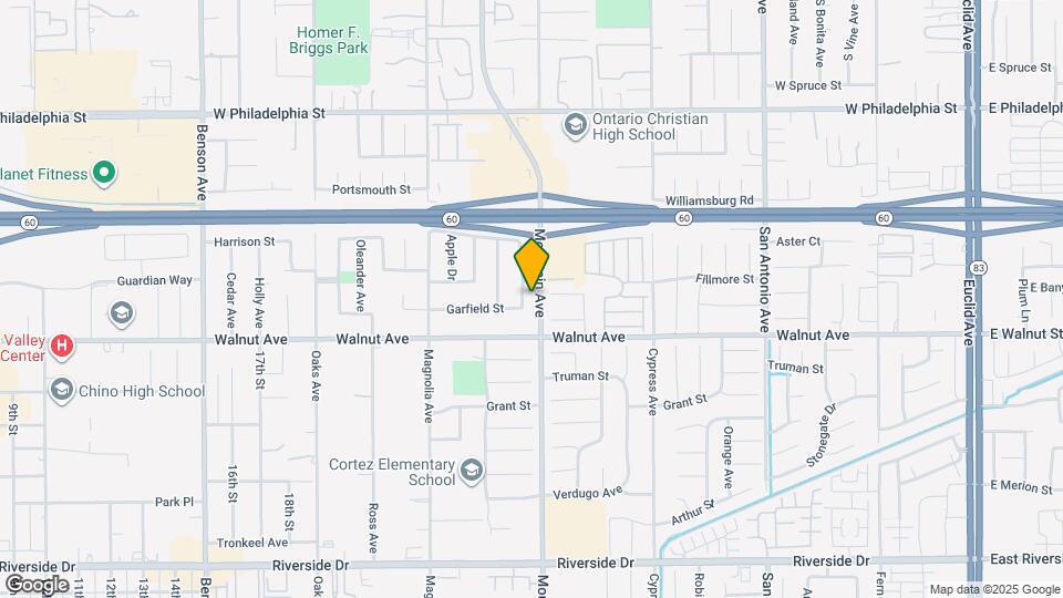 12431 Avocado Ave Map and Location Details