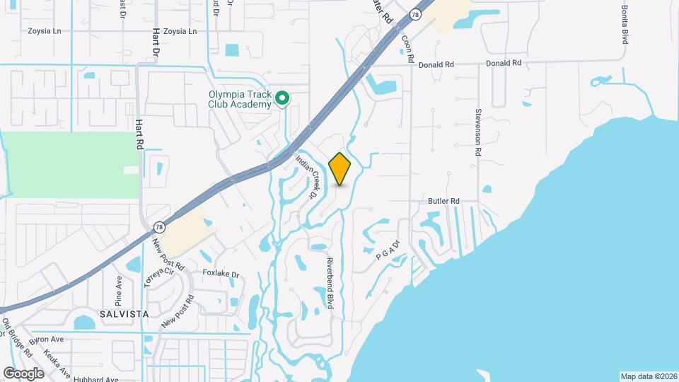 1916 Flamingo Dr Map and Location Details