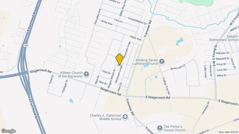 6801 Deorsam Loop Map and Location Details