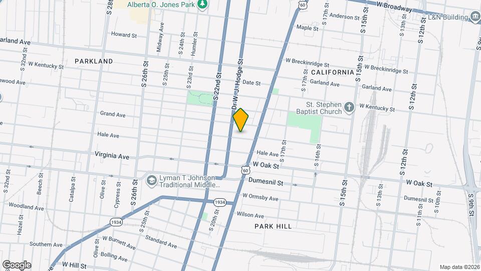 1825 Osage Ave Map and Location Details