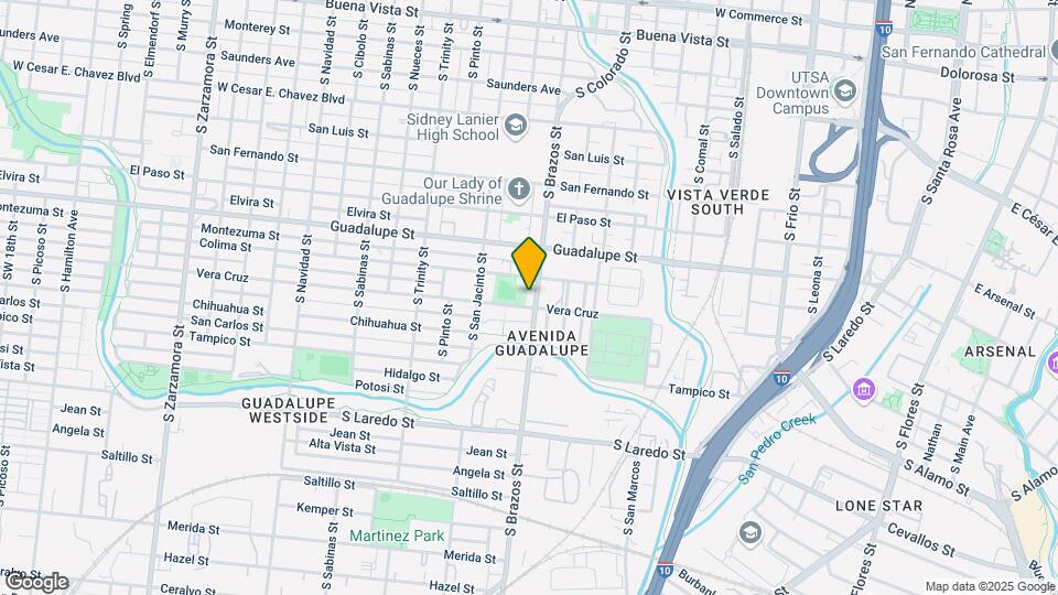 Alazan Apache Courts Mapa y Detalles de la Ubicación