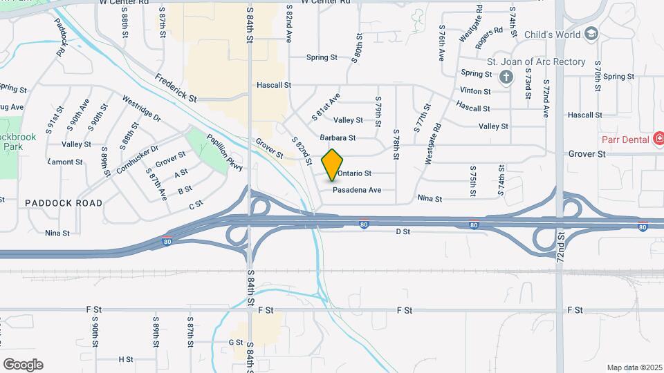 8014 Pasadena Ave Map and Location Details