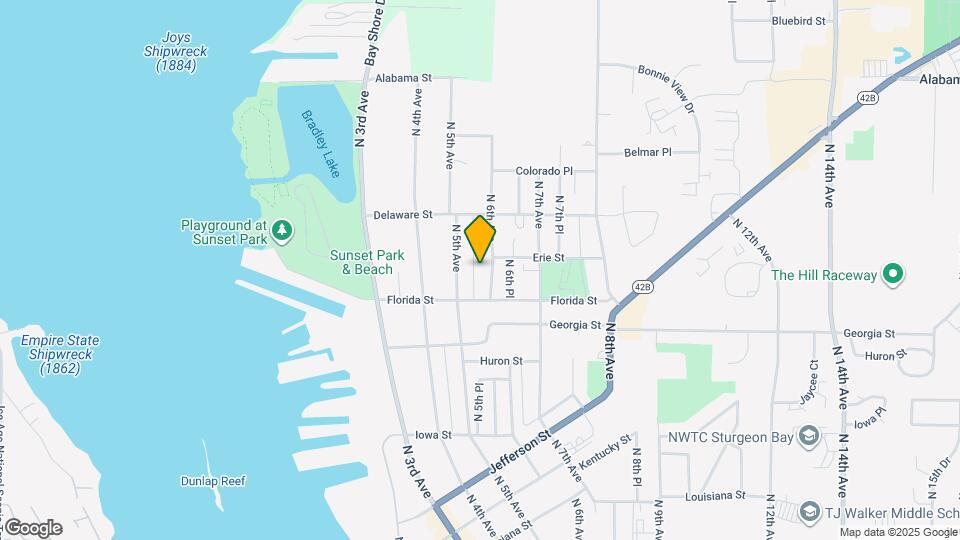 735 N 6th Ave Map and Location Details