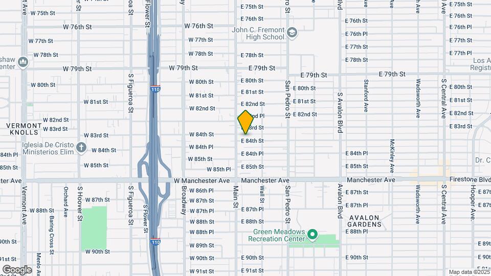 119 E 84th St Map and Location Details