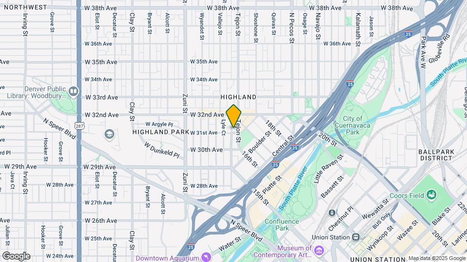 3100 Umatilla St Mapa y Detalles de la Ubicación