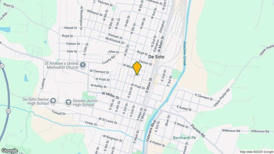 DeSoto Central Apartments Map and Location Details