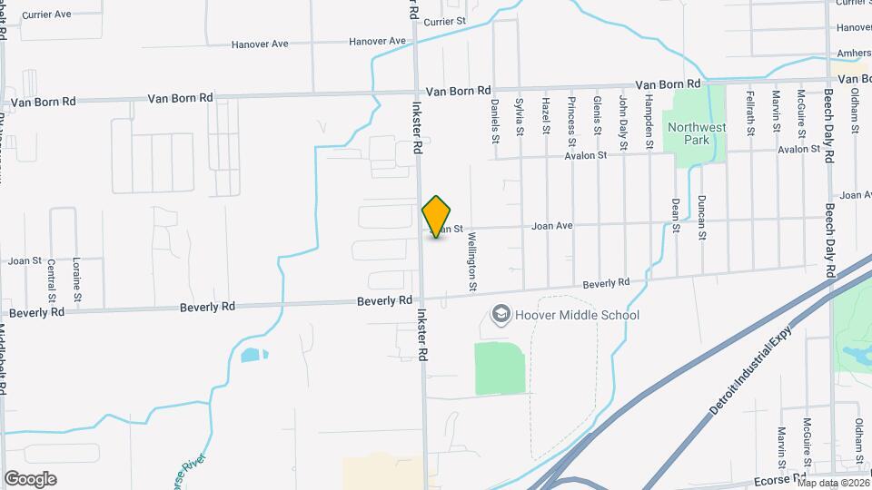 6237 Inkster Rd Mapa y Detalles de la Ubicación