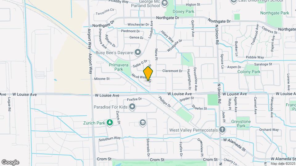 1161 Syracuse Ln Map and Location Details