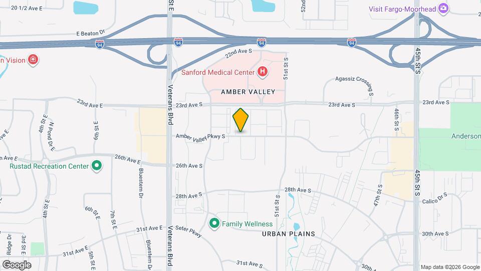 Amber Crossing Apartments Map and Location Details