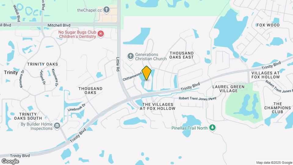 1401 Gallberry Ct Map and Location Details