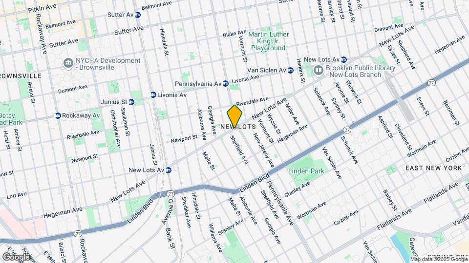 368 New Lots Ave Map and Location Details