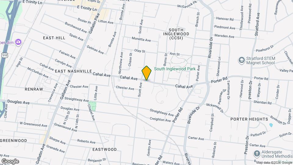 1806 Cahal Ave Map and Location Details